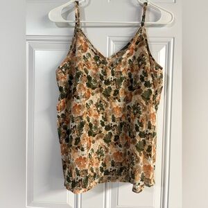 Floral V-Neck Camisole Top✨
